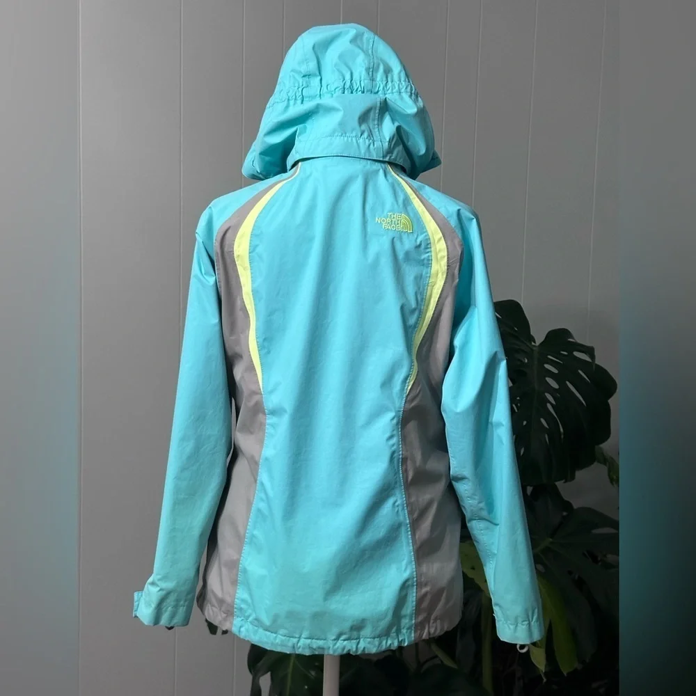 🛍️fits women S/M rain/wind-bloc jacket with removable hoodie with double zipper
